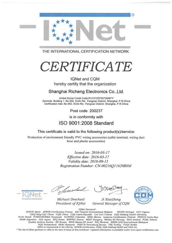 ISO9001英文2016-2018
